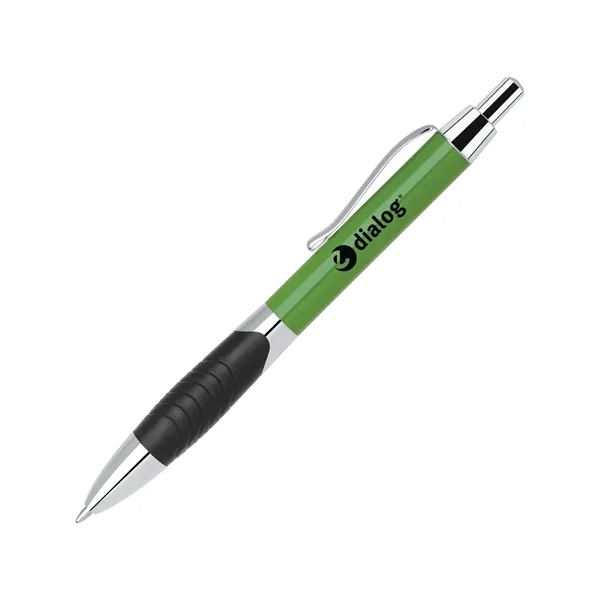 Retractable aluminum Ballpoint pen with a sleek, lacquer-coated barrel and a... from ASI 68190 Lungsal / Lungsal