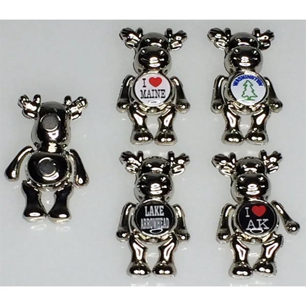 Our Moose Magnet with Dangling Arms and Legs are made from... from ASI 40610 Perry Blackburne Inc / KEYTAGLINE