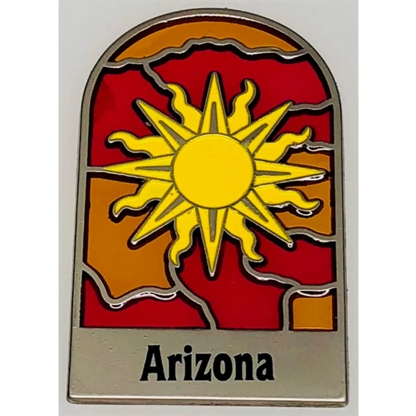 Sunburst magnet measure 2" high by 1.25" wide.... from ASI 40610 Perry Blackburne Inc / KEYTAGLINE