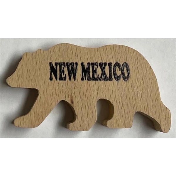 These Beechwood Bear Or Buffalo Magnet comes in natural color.... from ASI 40610 Perry Blackburne Inc