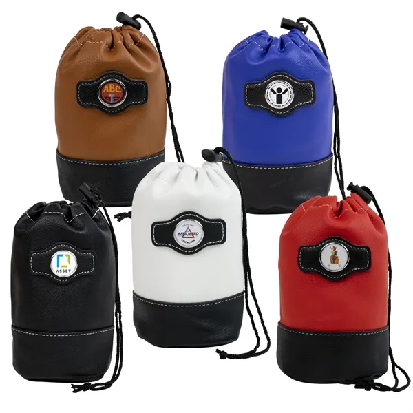 Silver golf kit featuring golf balls, ball markers, a bottle opener/divot... from ASI 38120 Ball Pro / Diversified Quality Kitchenware