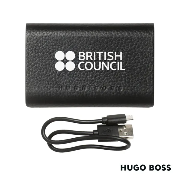 This stylish leather cardholder has an integrated power bank of 4.000... from ASI 84592 St Regis Group