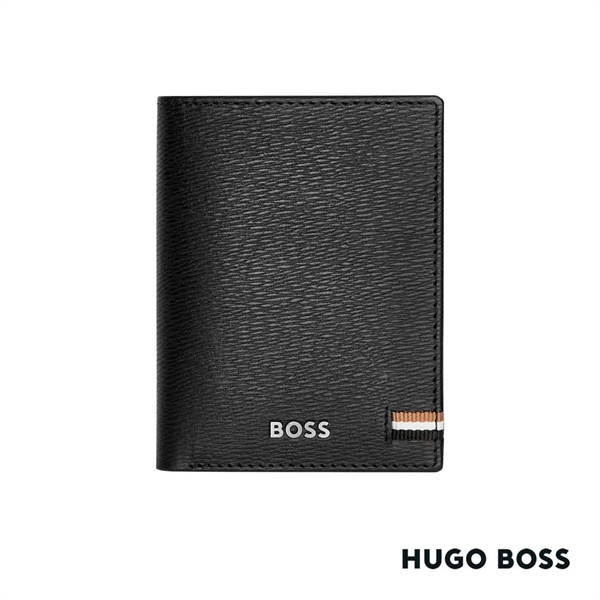 Hugo Boss® Iconic Trifold Card Holder is characterized by carefully chosen... from ASI 84592 St Regis Group