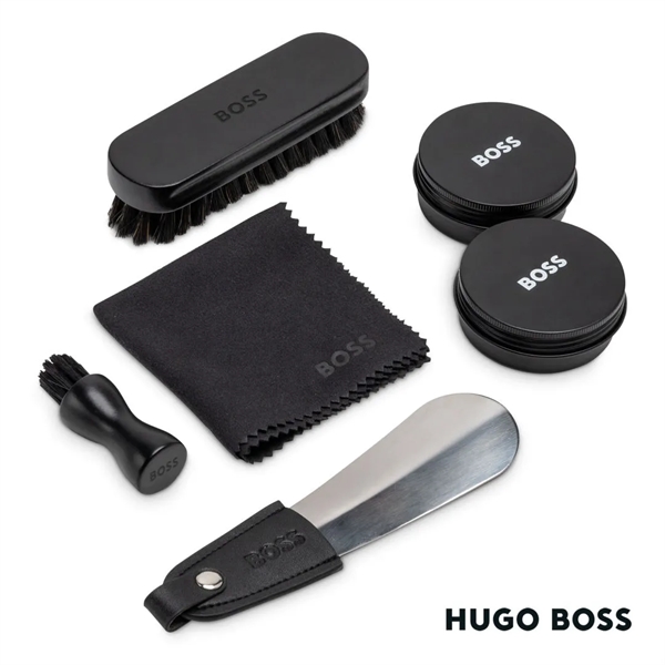 The Hugo Boss® Iconic Shoe Care Kit is a functional and... from ASI 84592 St Regis Group