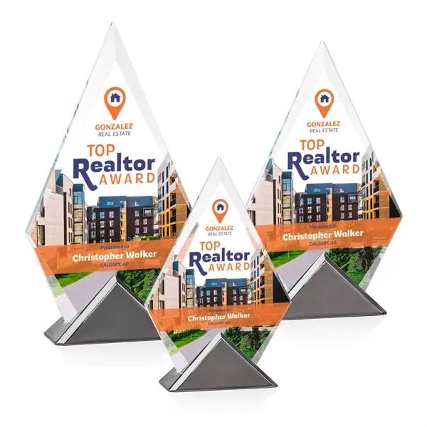 Crafted from Starfire crystal, the Andria VividPrint™ Award takes the form... from ASI 84592 St Regis Group / St Regis