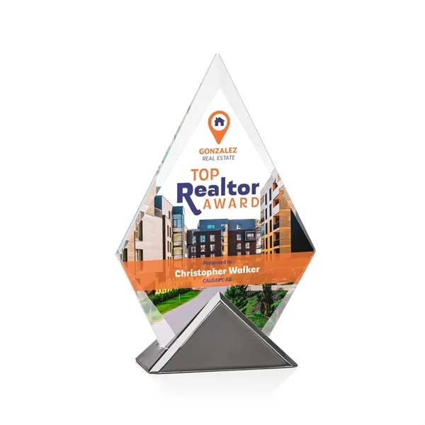 Crafted from Starfire crystal, the Andria VividPrint™ Award takes the form... from ASI 84592 St Regis Group / St Regis