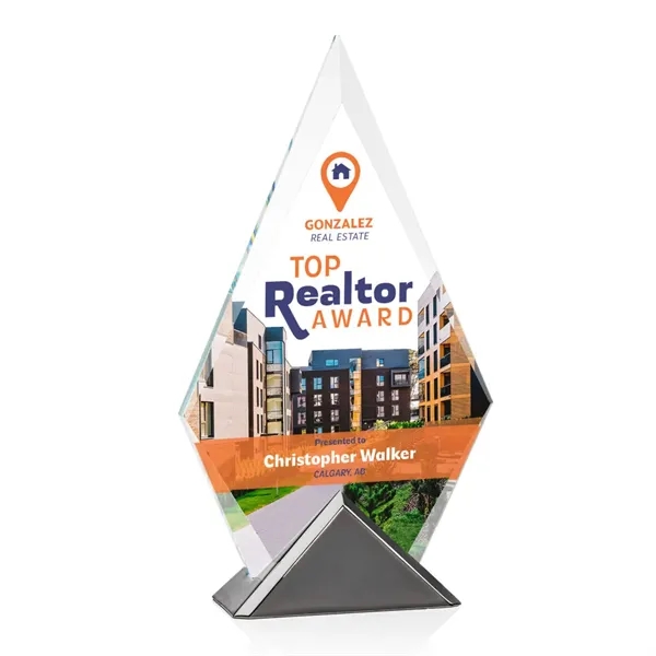 Crafted from Starfire crystal, the Andria VividPrint™ Award takes the form... from ASI 84592 St Regis Group / St Regis