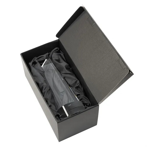 Stunning trapezoidal tower award is anchored with a thick optical crystal... from ASI 84592 St Regis Group / St Regis