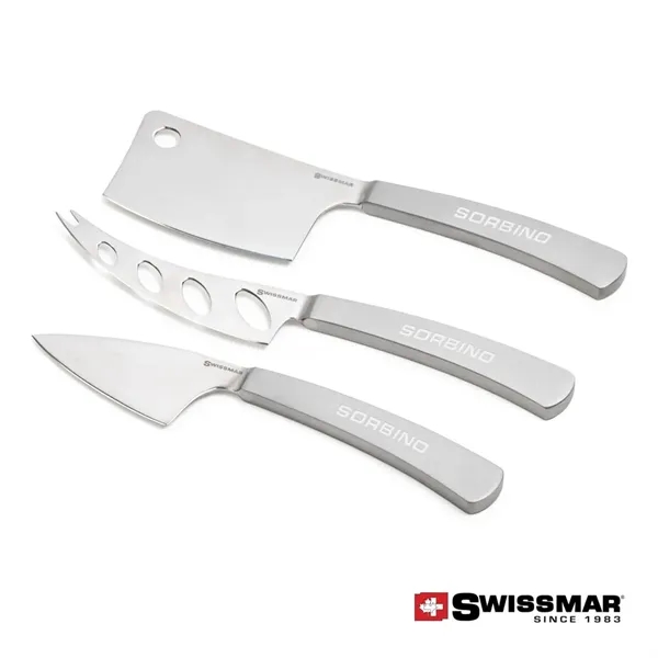The Swissmar® Barcelona 3 Pc Cheese Knife Set includes 1 cheese... from ASI 84592 St Regis Group