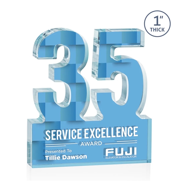 Recognize a milestone with the Astoria Acrylic VividPrint™ Awards. Featuring free-standing... from ASI 84592 St Regis Group / St Regis