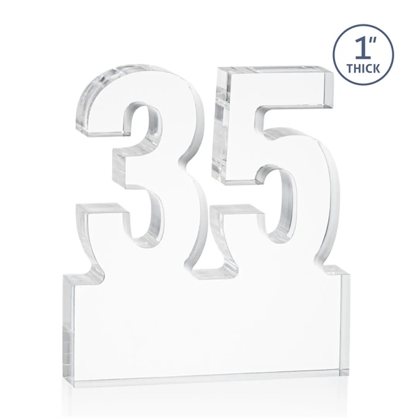 Recognize a major milestone with the Astoria Acrylic Awards. Featuring free-standing... from ASI 84592 St Regis Group / St Regis