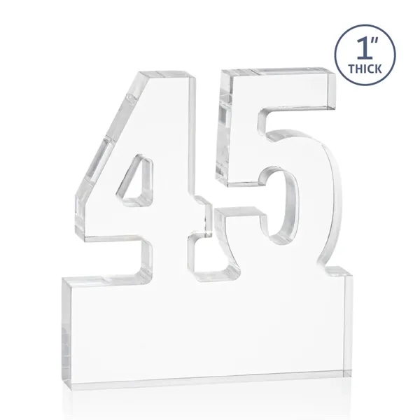 Recognize a major milestone with the Astoria Acrylic Awards. Featuring free-standing... from ASI 84592 St Regis Group / St Regis