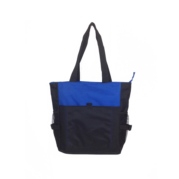 Tote bag with front and side pockets... from ASI 34046 Allcasion Travelware Co