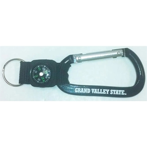 3 1/8" Carabiner with compass strap.... from ASI 40610 Perry Blackburne Inc / KEYTAGLINE
