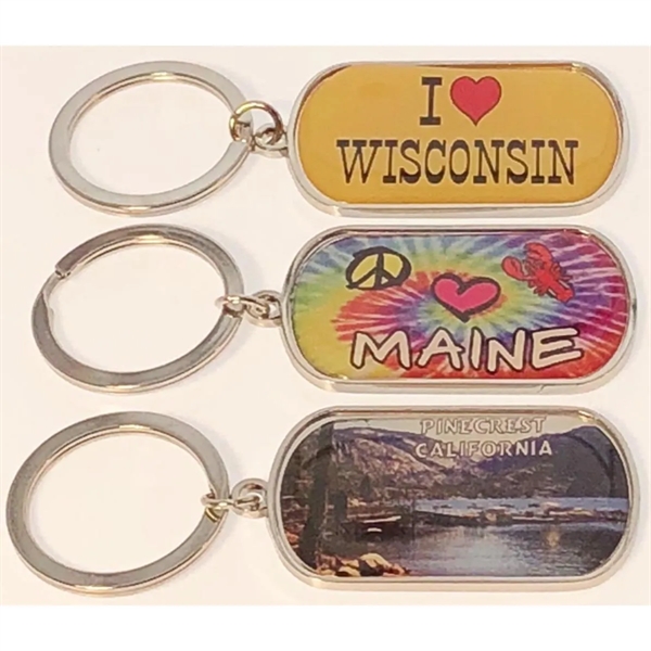 Elegant line key tag are available in different shapes.... from ASI 40610 Perry Blackburne Inc