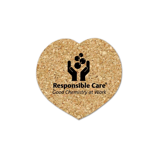 Heart Cork Coaster... from ASI 35730 Americanna Co