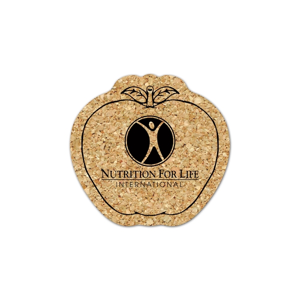 Apple Cork Coaster... from ASI 35730 Americanna Co