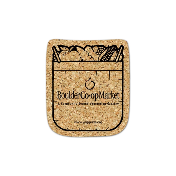 Shopping Bag Cork Coaster... from ASI 35730 Americanna Co
