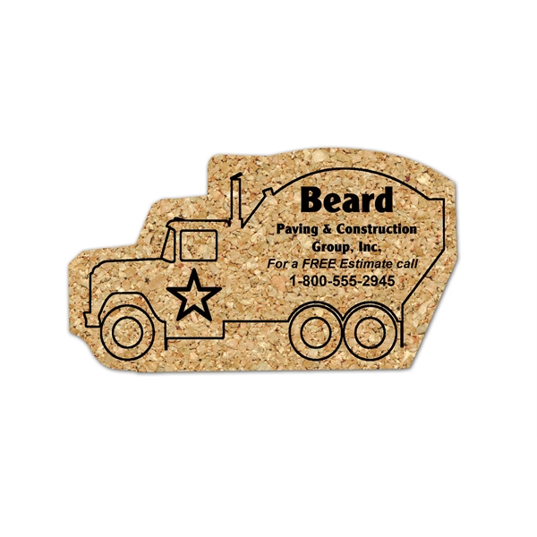 Cement Mixer Cork Coaster... from ASI 35730 Americanna Co