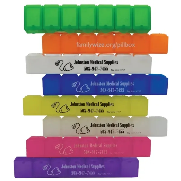 Weekly Pill Box 6".... from ASI 38980 Bay State Specialty Co