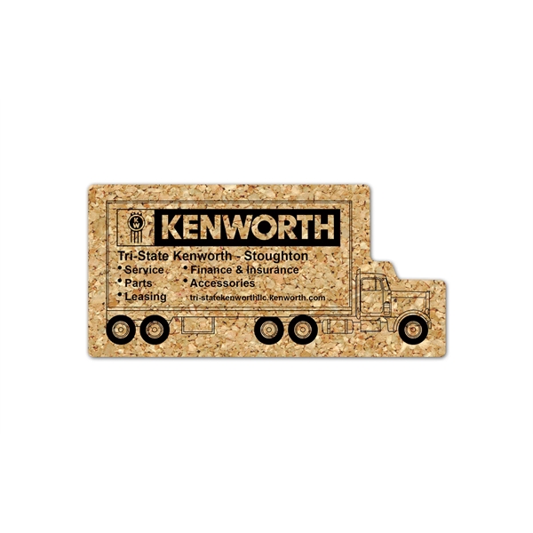 Tractor Trailer Cork Coaster... from ASI 35730 Americanna Co