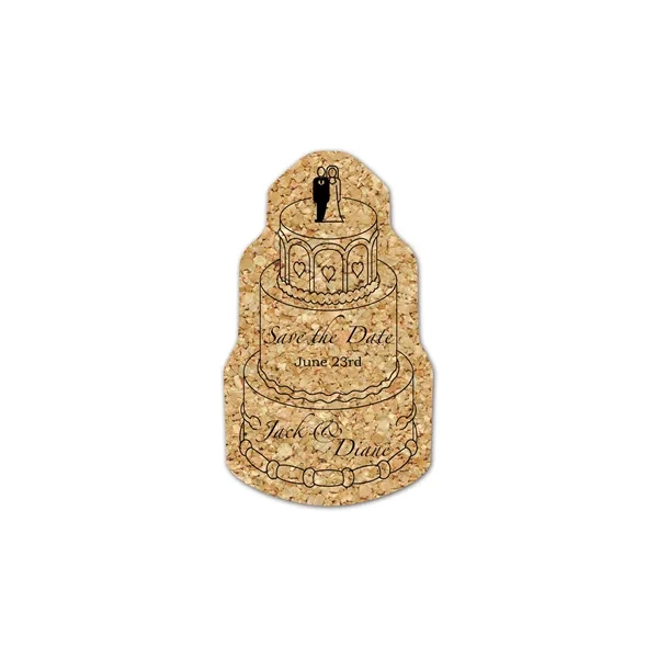 Wedding Cake Cork Coaster... from ASI 35730 Americanna Co