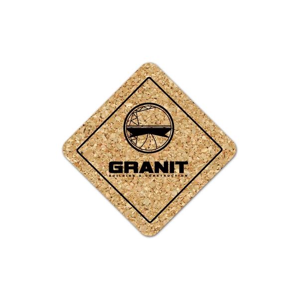 Diamond Cork Coaster... from ASI 35730 Americanna Co