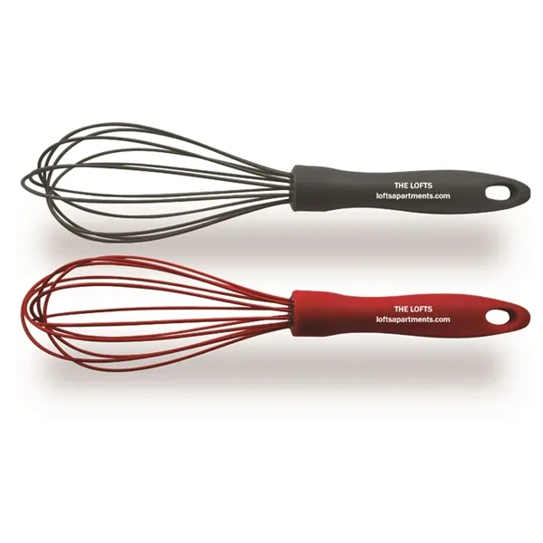 Scramble it up with this heat-resistant silicone whisk.... from ASI 38980 Bay State Specialty Co