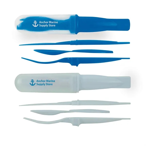 Eat on the go with the three for me portable cutlery... from ASI 38980 Bay State Specialty Co
