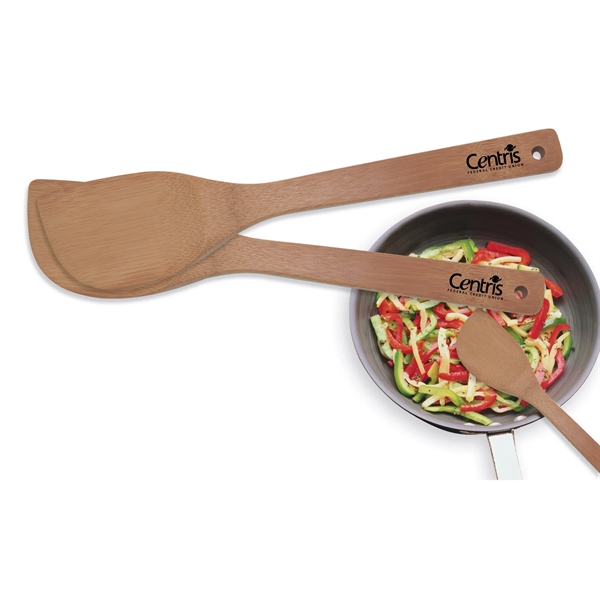 Bamboo spatula is great for stir fry.... from ASI 38980 Bay State Specialty Co