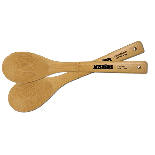 Serve it up with this bamboo spoon.... from ASI 38980 Bay State Specialty Co
