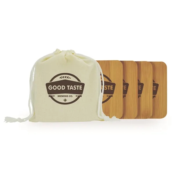 Save your furniture by using our bamboo coasters kit. Includes 4... from ASI 38980 Bay State Specialty Co