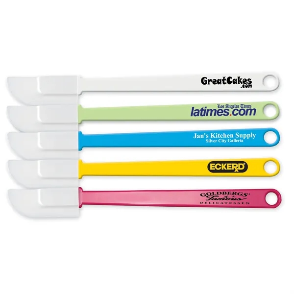 Spatula with long,rugged handle offers complimentary kitchen colors.... from ASI 38980 Bay State Specialty Co