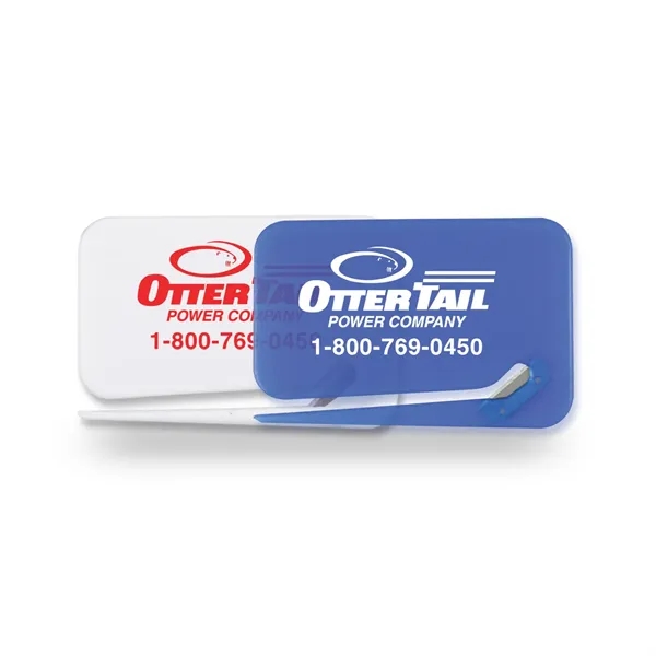 This letter opener is big enough to duplicate your business card.... from ASI 38980 Bay State Specialty Co