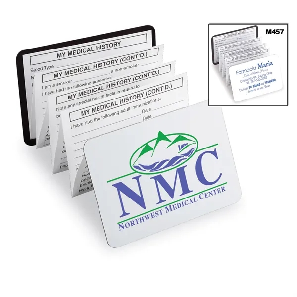 This medical diary provides protection at home and anywhere you travel.... from ASI 38980 Bay State Specialty Co