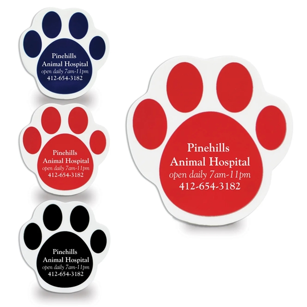 Scratch up some advertising with the paw shape magnetic clip.... from ASI 38980 Bay State Specialty Co