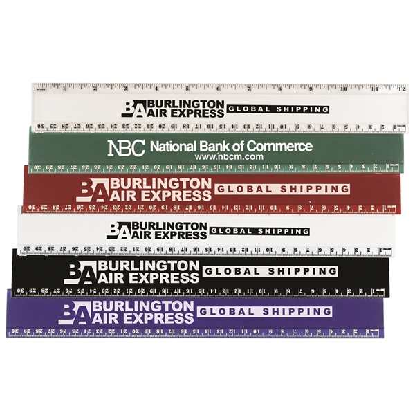 12" Pro scale plastic ruler provides a full measure of value.... from ASI 38980 Bay State Specialty Co