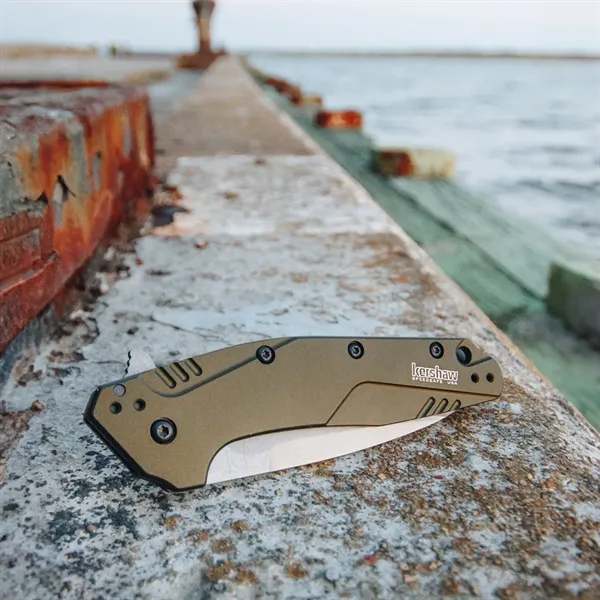 Kershaw Pocket Knife. A premium EDC; Made in the USA. Composite... from ASI 46170 Compass Industries Inc