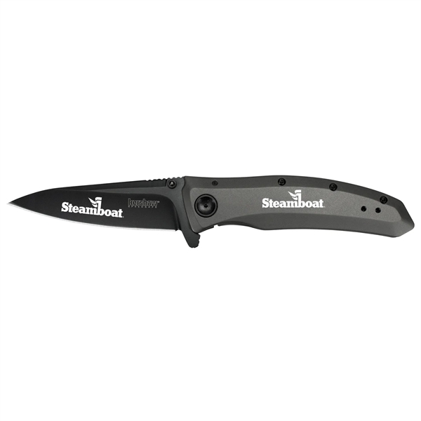Kershaw Pocket Knife with a Tactical vibe, dark good looks. Blade... from ASI 46170 Compass Industries Inc
