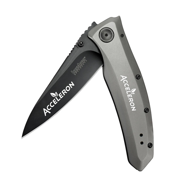 Kershaw Pocket Knife with a Tactical vibe, dark good looks. Blade... from ASI 46170 Compass Industries Inc