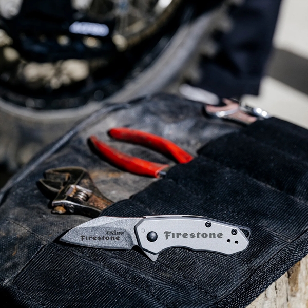 Kershaw pocket knife with a small size but high performance. Comes... from ASI 46170 Compass Industries Inc