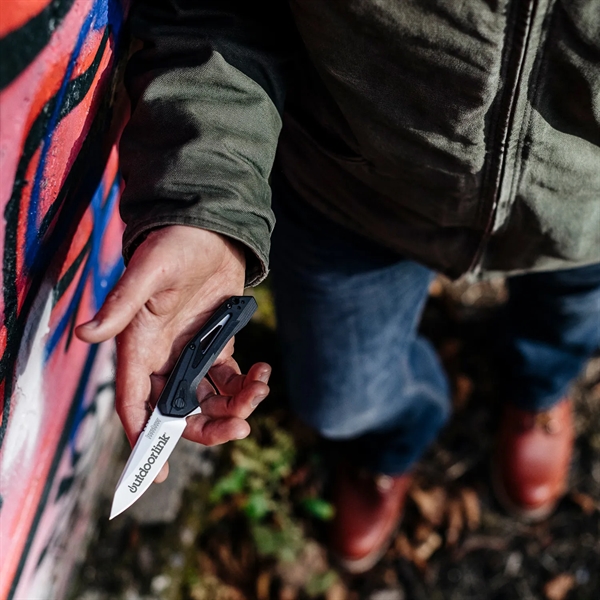Kershaw Pocket Knife with extra-thin "pen style" pocketclip for discreet pocket... from ASI 46170 Compass Industries Inc