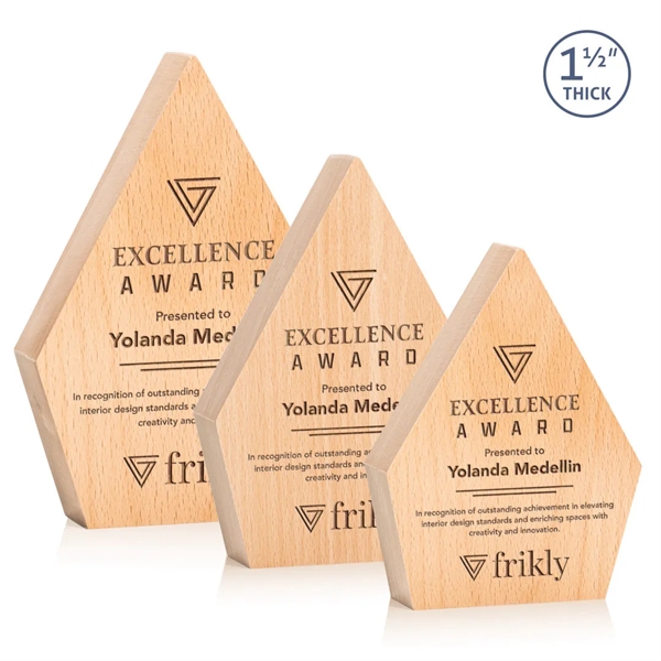 Whether celebrating professional milestones, or outstanding achievements, the 1.5" thick Leeds... from ASI 84592 St Regis Group / St Regis