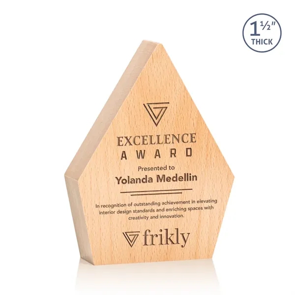 Whether celebrating professional milestones, or outstanding achievements, the 1.5" thick Leeds... from ASI 84592 St Regis Group / St Regis