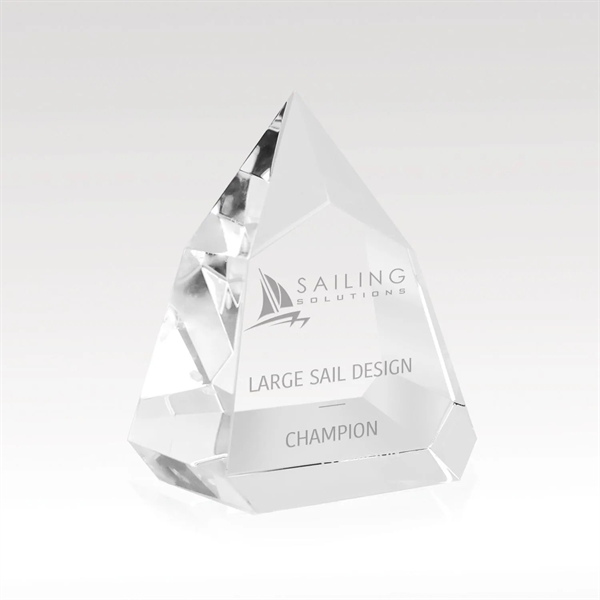 This optical crystal award has ample room to recognize deserving recipients.... from ASI 93986 Visions/Awardcraft