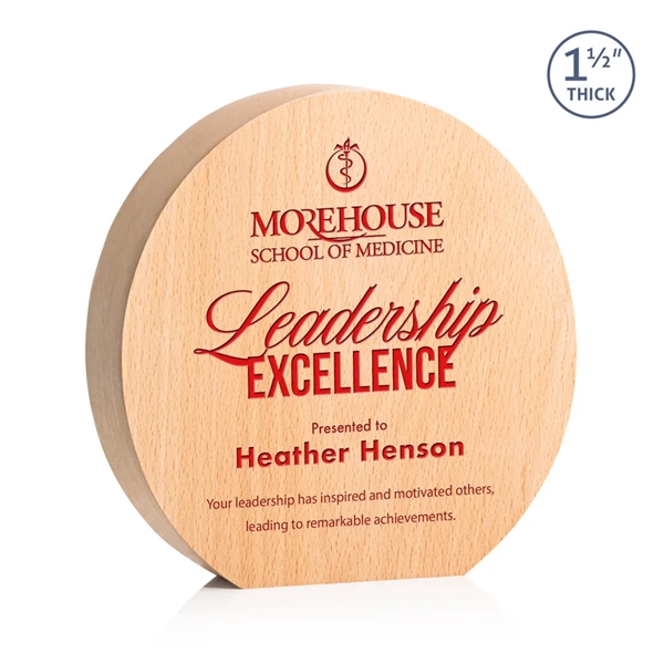 The **1.5" thick** wooden freestanding Westgrove Award is a contemporary and... from ASI 84592 St Regis Group / St Regis