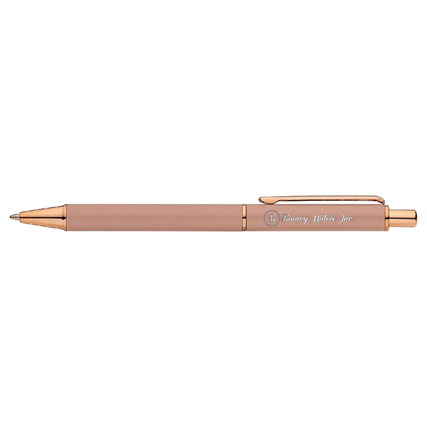 Harmony SoftTouch Rose Gold Pen, a chic and superior writing instrument... from ASI 62088 IDProductsource