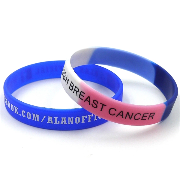 New "Skinny" silicone bracelets, only 5mm width for a classier look.... from ASI 61966 HPG / BCG Creations HPG Gold