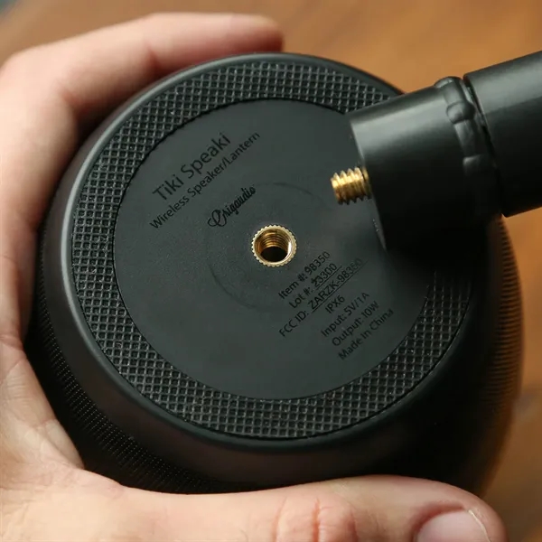 A tiki torch bluetooth speaker... from ASI 61966 HPG / OrigAudio HPG Gold