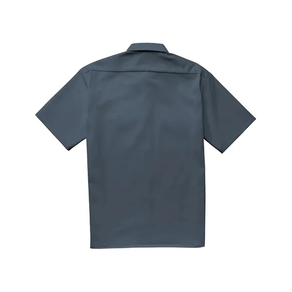 Dickies men's short sleeve work shirt with moisture-wicking technology and stain-release... from ASI 34063 alphabroder